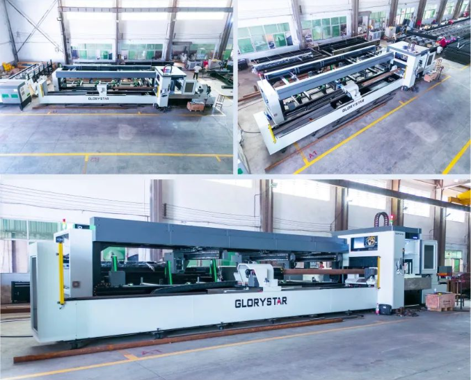 卓越品質(zhì) 匠心打造！NS-6024HG三卡盤光纖激光切管機(jī)硬核征服海外客戶！