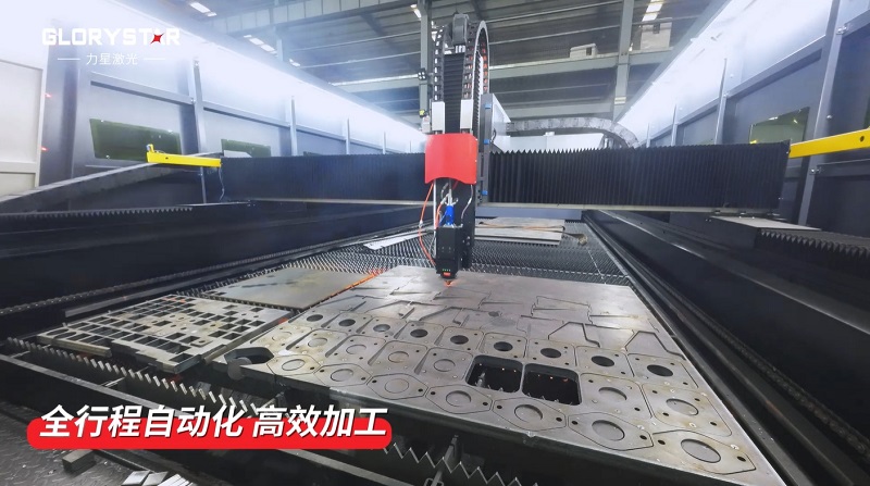 力星6025激光切割機助力高效生產(chǎn)，金屬板材批量穩(wěn)定切割