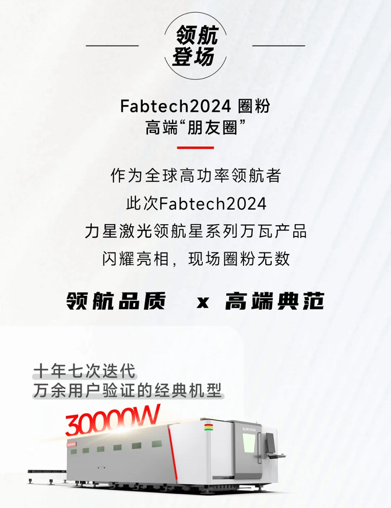 金秋十月，紅動海內外！力星激光美國展會