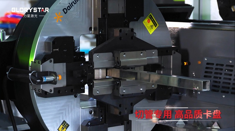 6000瓦雙卡盤激光切管機(jī)，高效率，高精度，高品質(zhì)