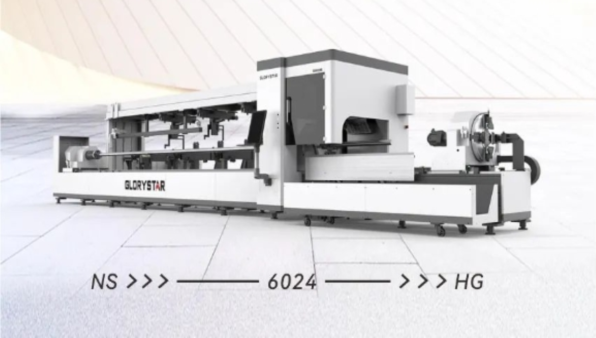 力星激光NS-6024HG三卡盤激光切管機比肩某快，風(fēng)靡全球！