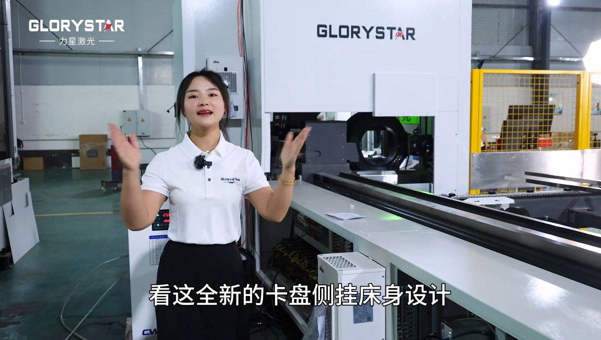 6000瓦雙卡盤激光切管機，高效率，高精度，高品質(zhì)